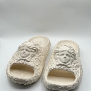 VERSACE Medusa Barocco Baroque 3D Molded Rubber Pool Sandals Slipper