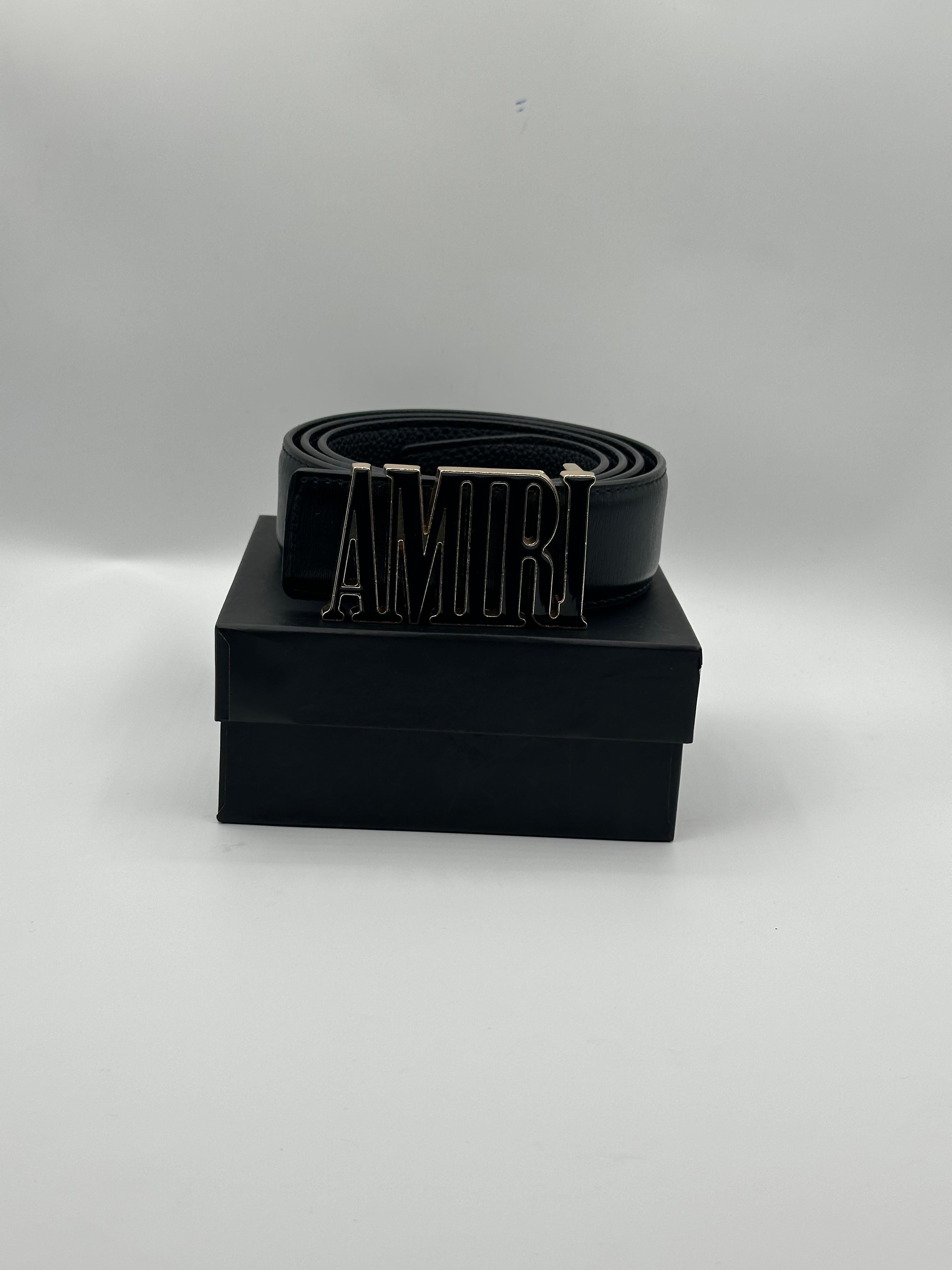 amiri spell genuine black leather signature belt amiri spell genuine black leather signature belt