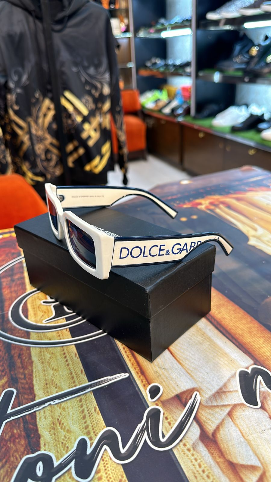 d&g premium quality square sunglasses