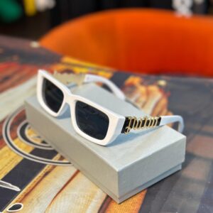 angels premium quality square white sunglasses