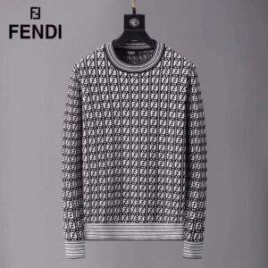 fendi premium quality all over printed sweater shirt