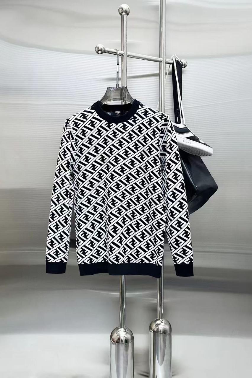 fendi premium quality all over printed sweater shirt fendi premium quality all over printed sweater shirt