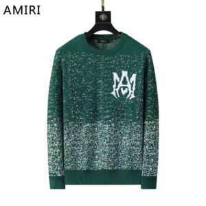 amiri premium quality all over printed sweater shirt