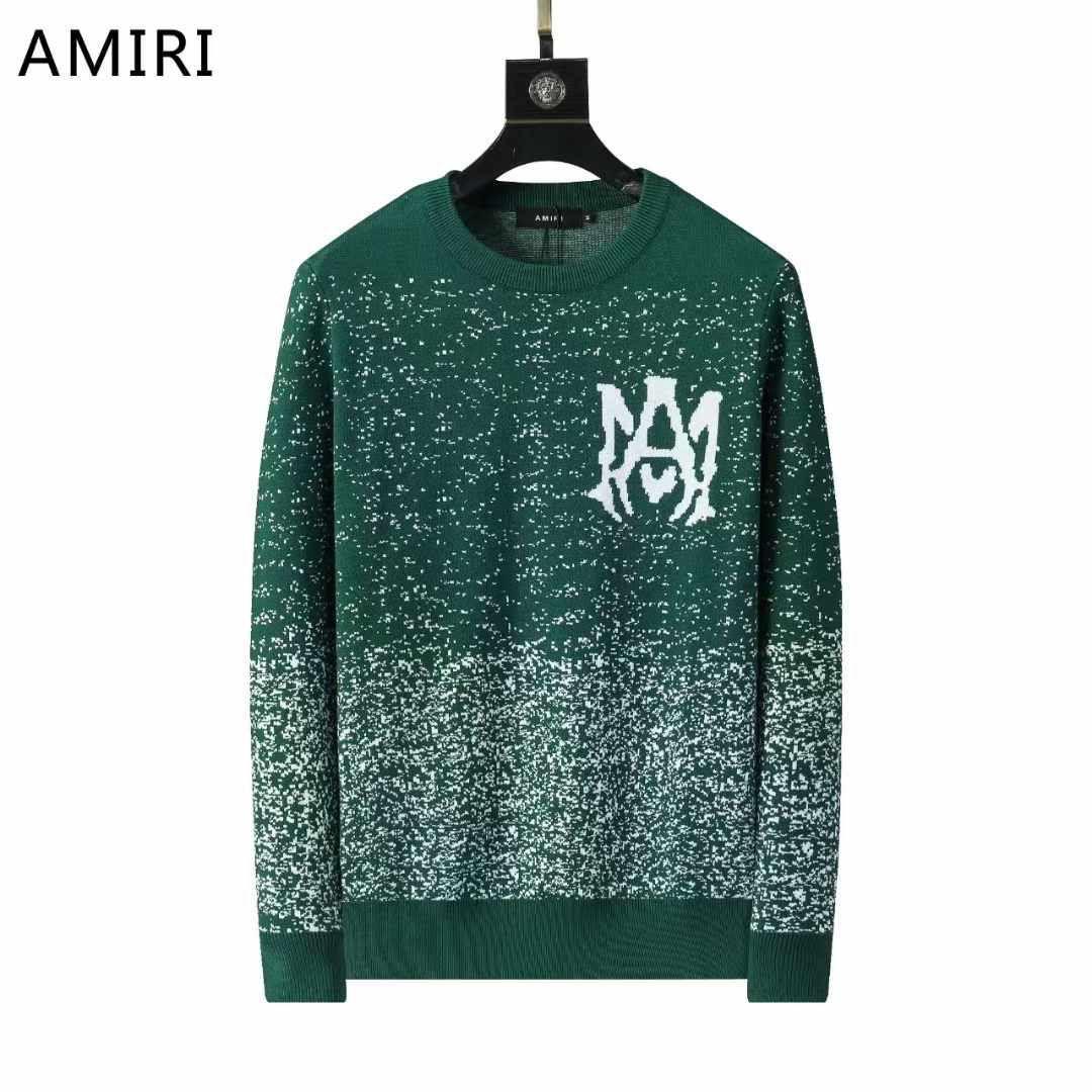 amiri premium quality all over printed sweater shirt
