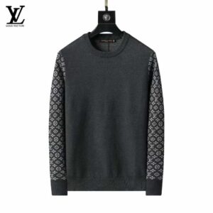 LV Premium Quality All-Over Printed Sweater Shirt