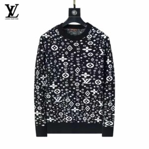 LV Premium Quality All-Over Printed Sweater Shirt
