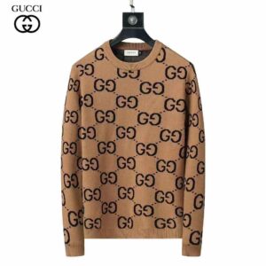 gucci premium quality all over printed sweater shirt