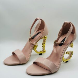 imported d&g premium high heel women’s pink sandals