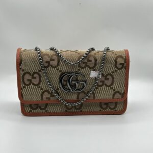 gucci premium quality all over printed side bag