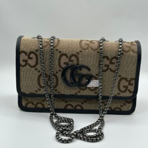 gucci premium quality all over printed side bag