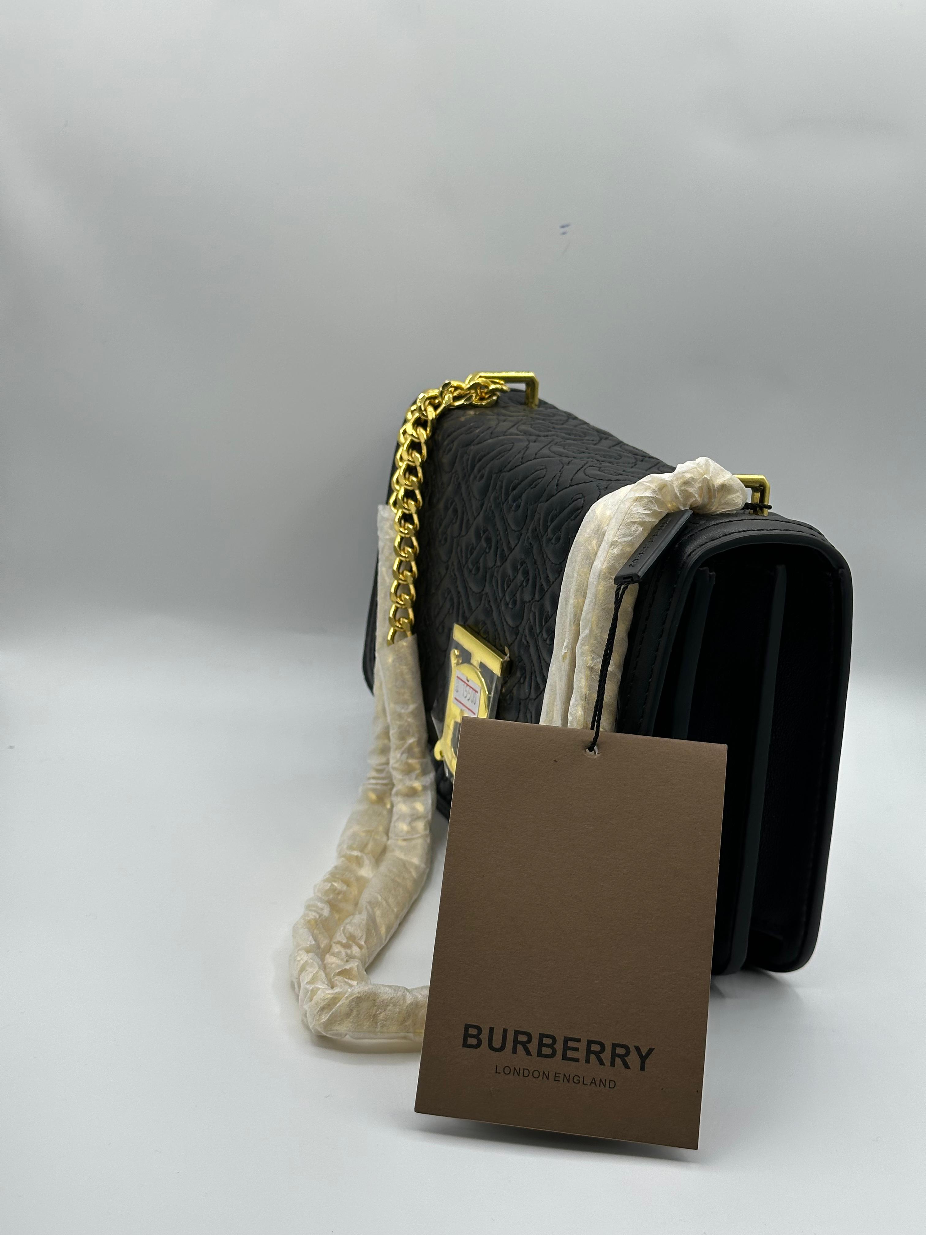burberry high quality ladies side bag with buckle