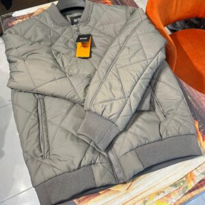 boss high quality super soft zipper puffer jacket