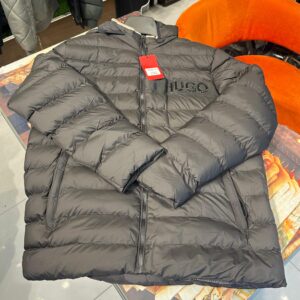 hugo boss high quality super soft zipper puffer jacket