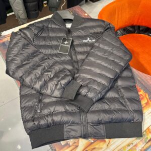 Stone Island High Quality Super Soft Zipper Puffer Jacket