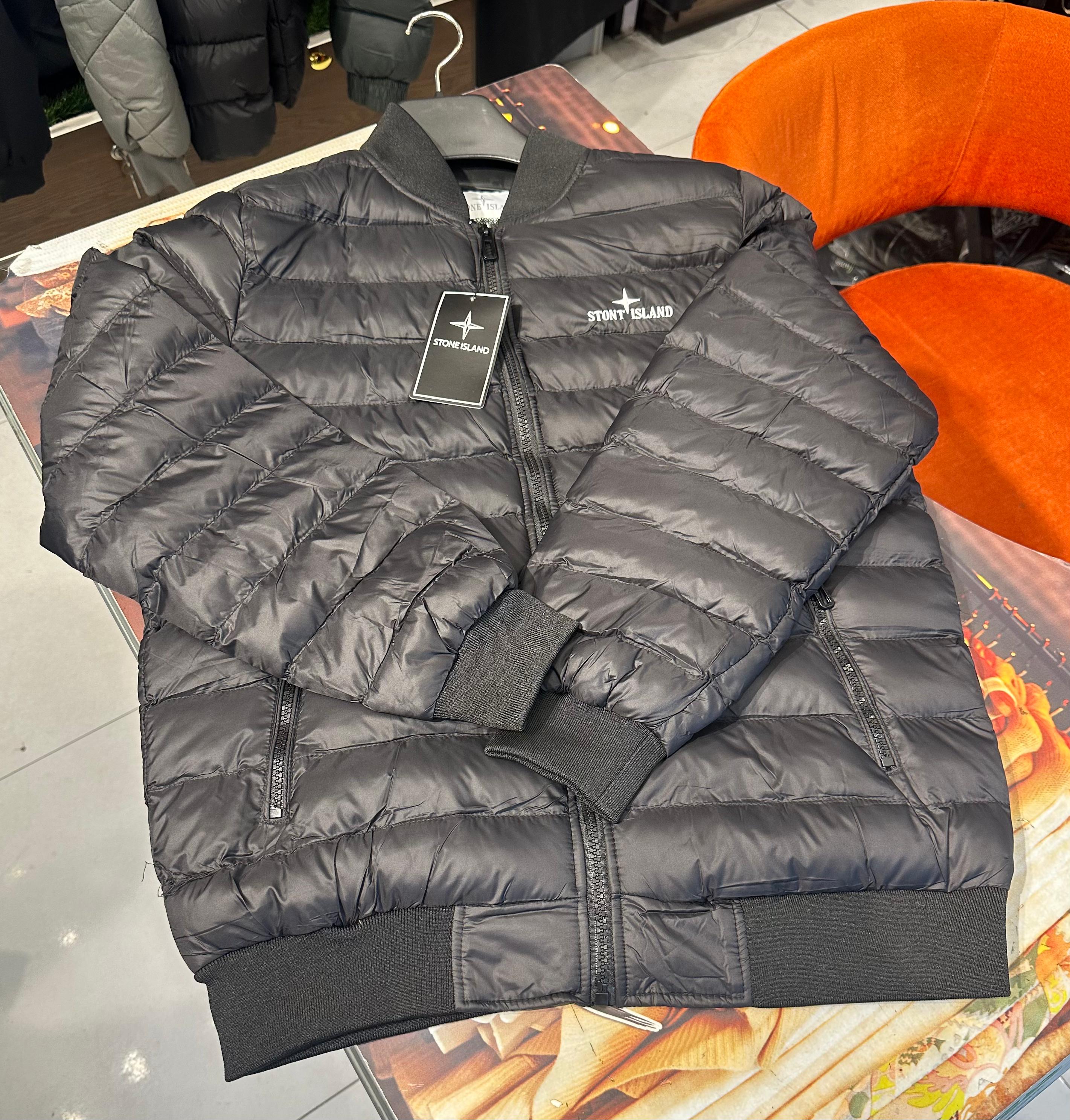 Stone Island High Quality Super Soft Zipper Puffer Jacket