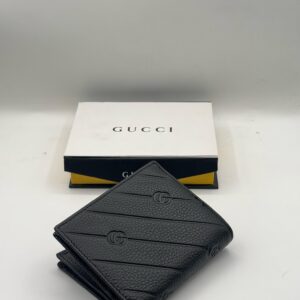 gucci book style high quality leather wallet