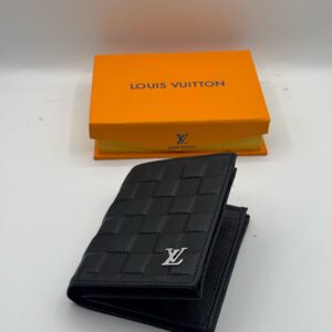 LV Book Style High Quality Leather Wallet