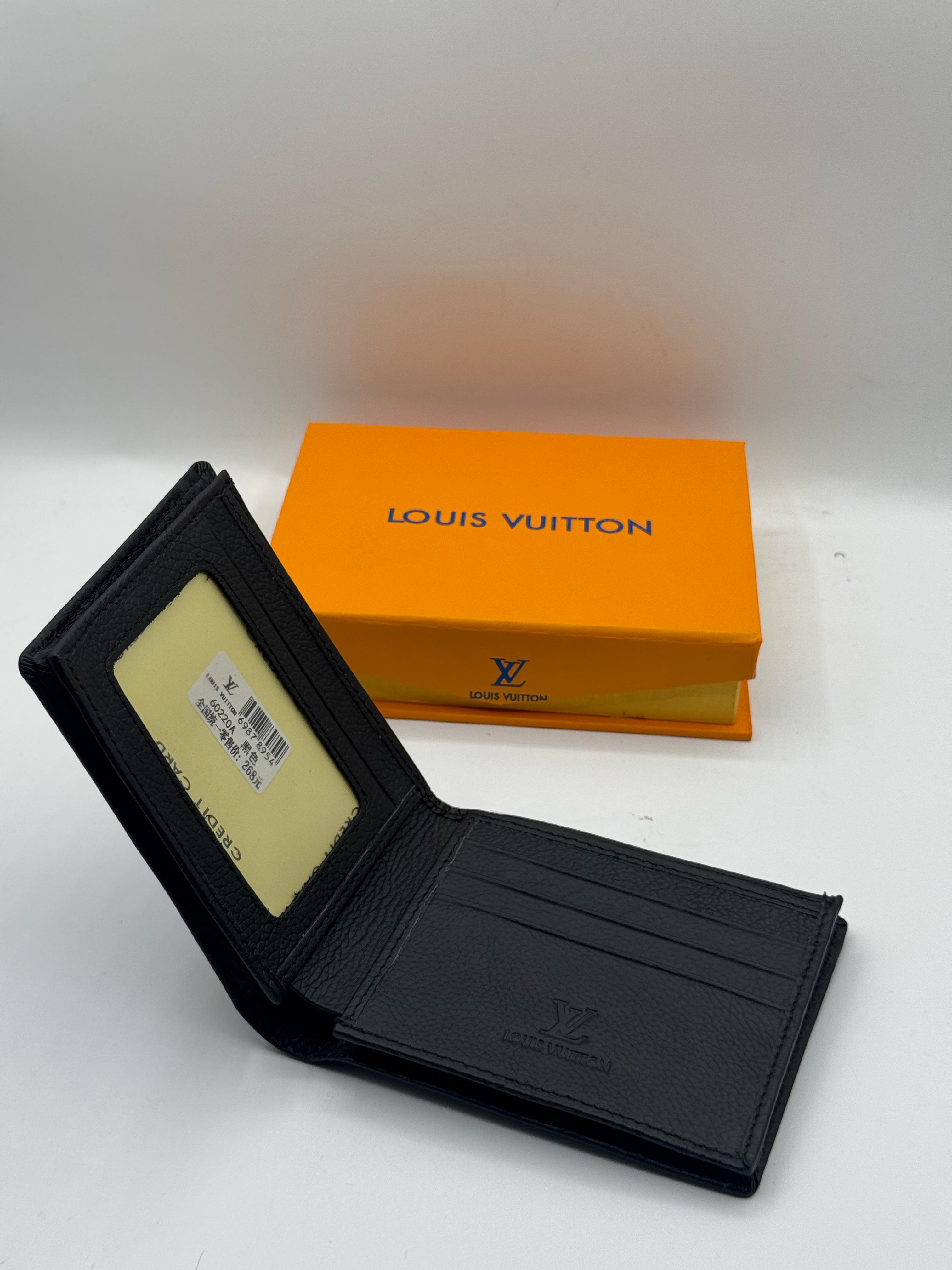 LV Regular Style High Quality Leather Wallet - Image 3