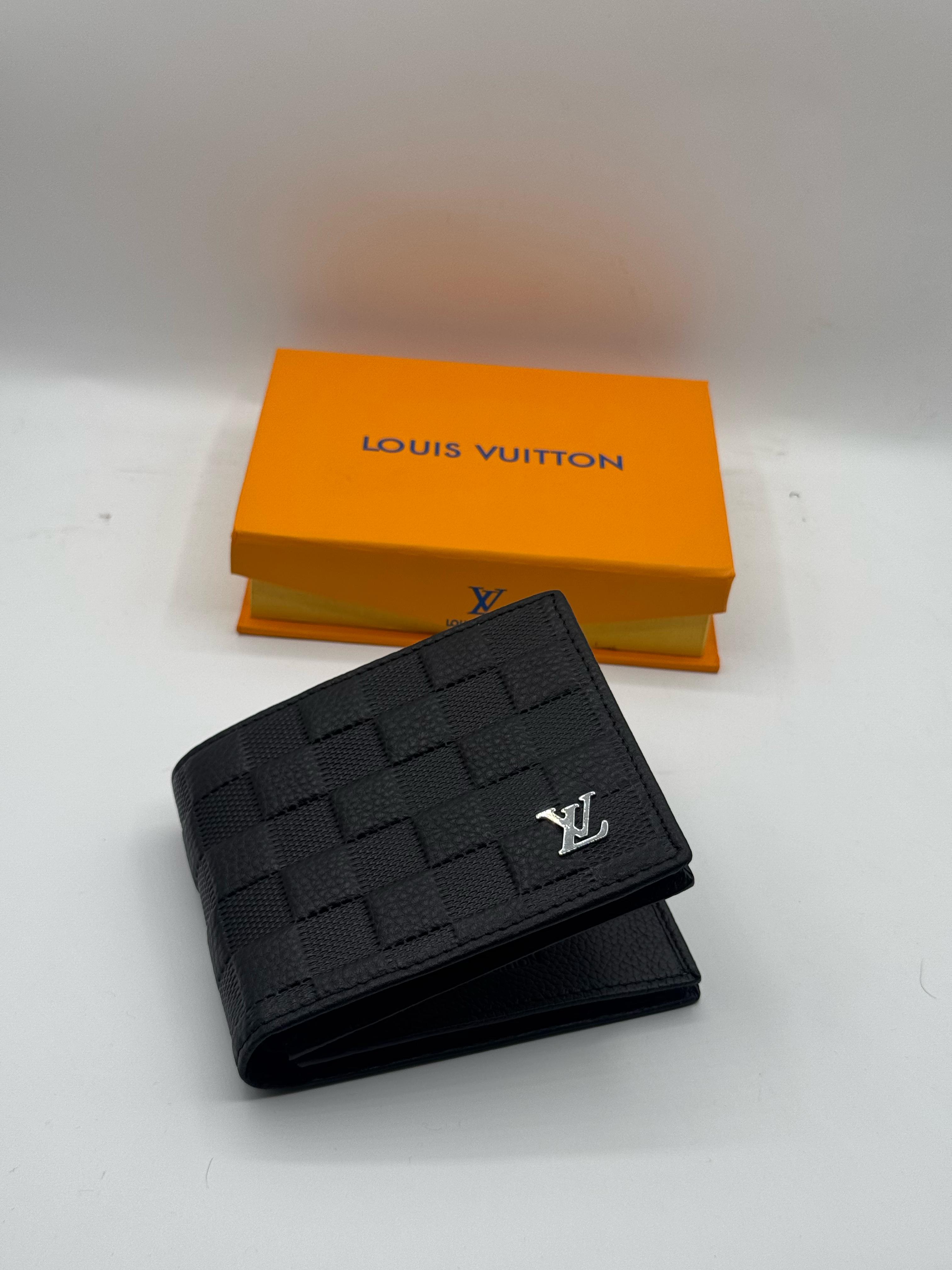 LV Regular Style High Quality Leather Wallet - Image 4