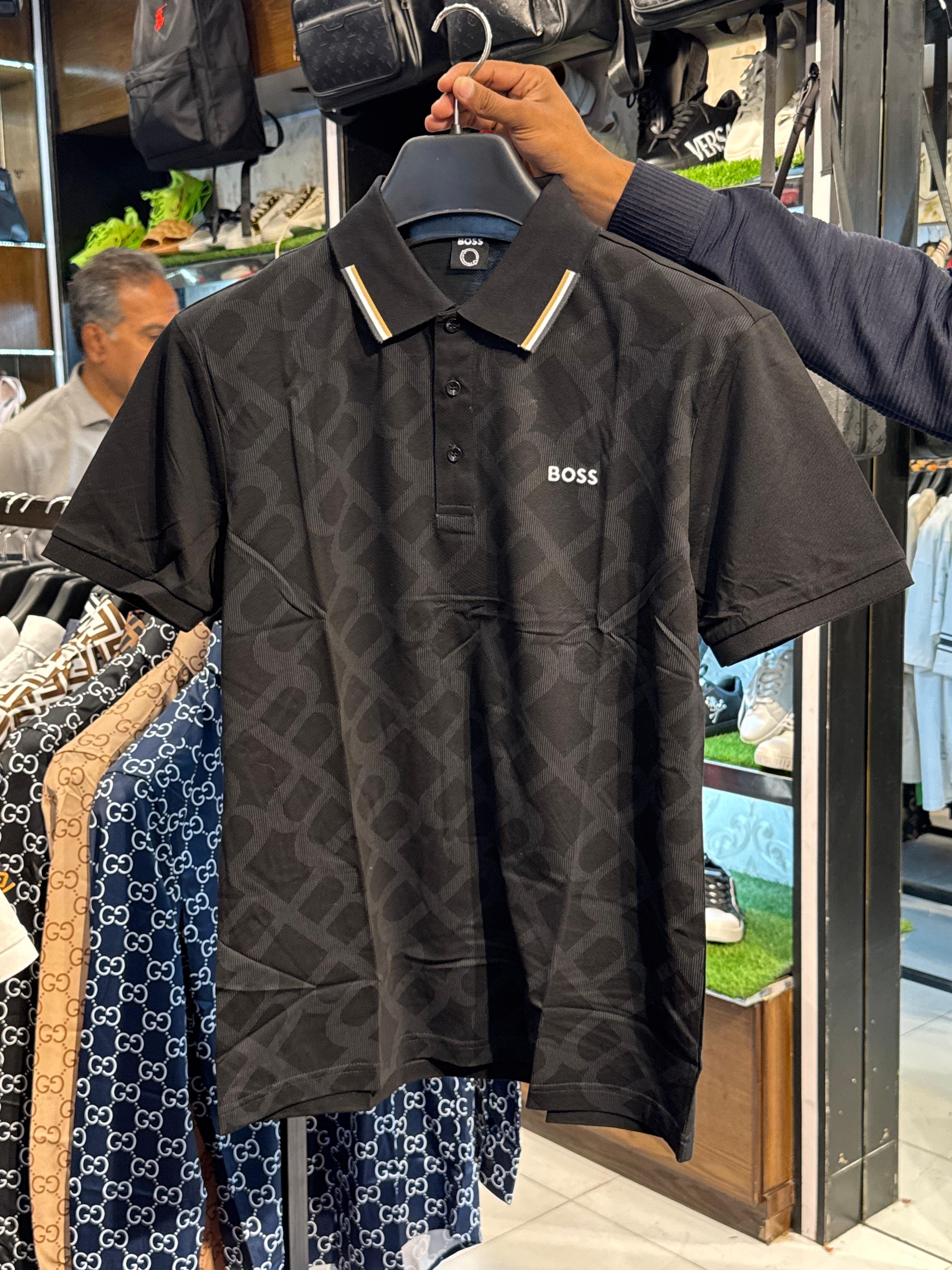 WhatsAppImage2025-05-27at20.43.10_1 Premium Quality Boss Printed Black Polo Shirt