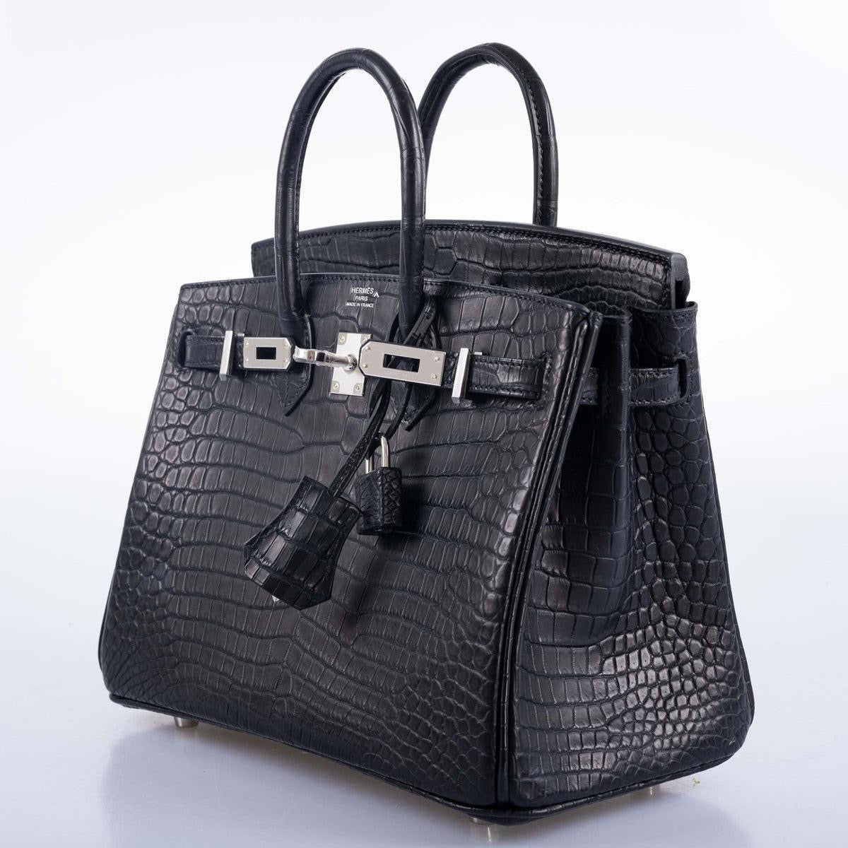 hermès birkin midnight black exotic crocodile leather bag hermès birkin midnight black exotic crocodile leather bag